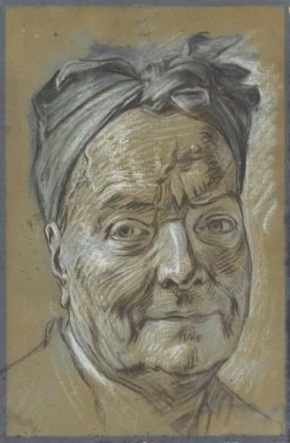 Louis de Silvestre par Maurice Quentin La Tour (esquisse)