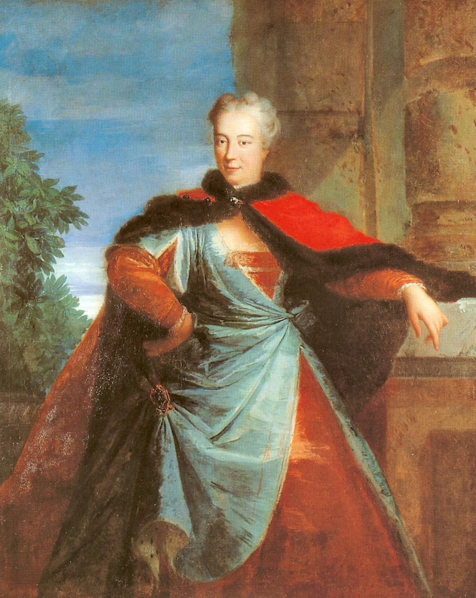 Elisabeth Sieniawska par Louis de Silvestre