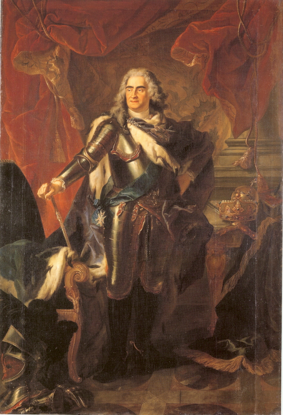 Auguste II dit le Fort par Louis de Silvestre