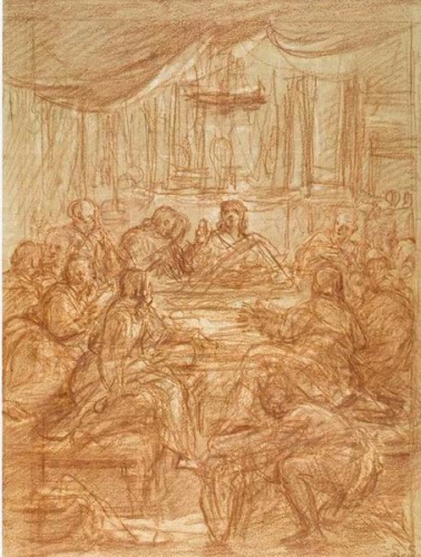 La Cène (Versailles) - Esquisse