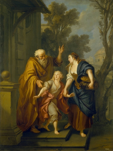 Agar chassé par Abraham
