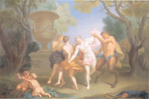 La ronde des nymphes et des satyres