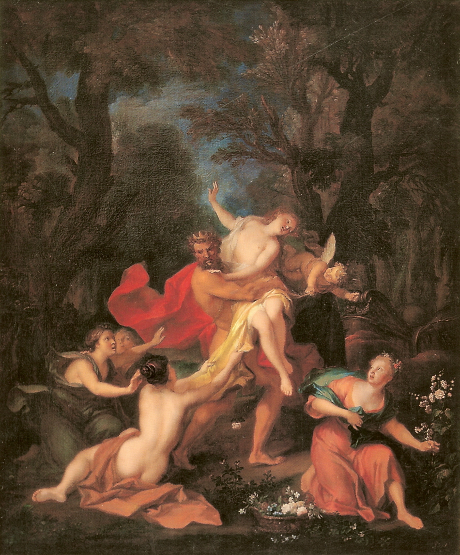 l'enlèvement de Proserpine par Louis de Silvestre