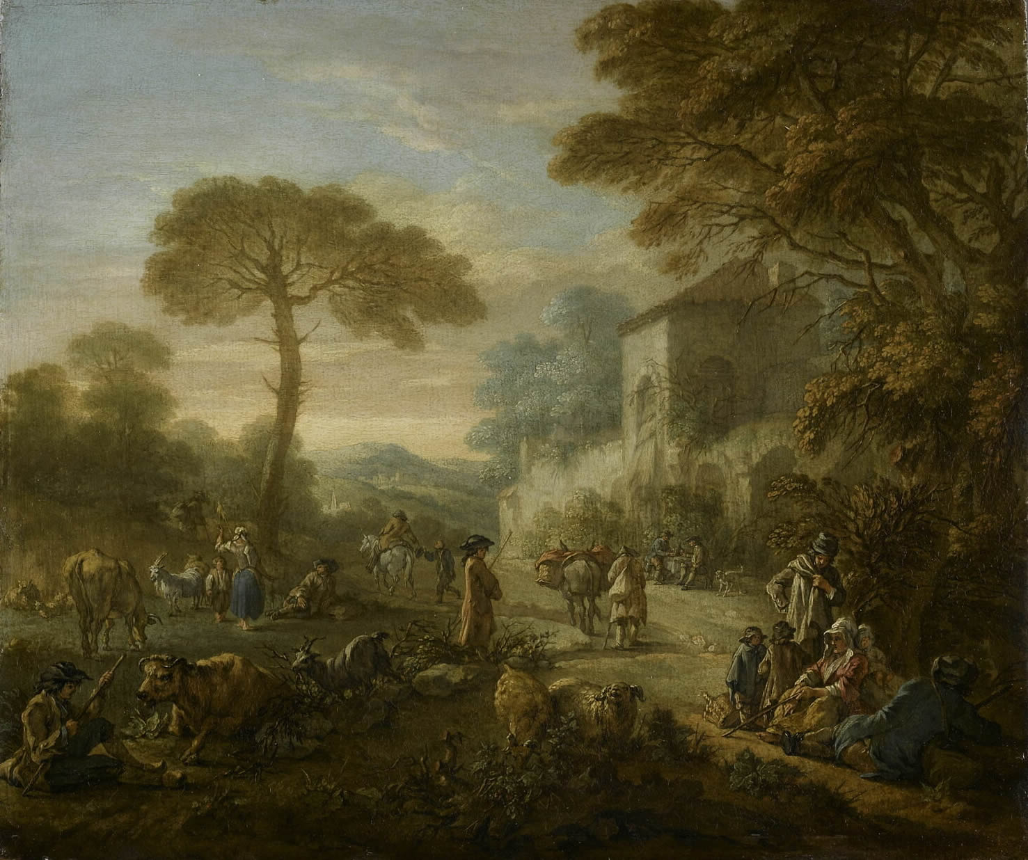 Nicolas-Charles Silvestre : Paysage