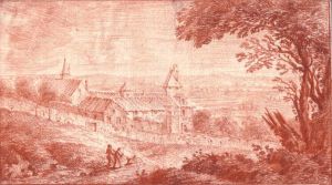 Paysage avec un villageNicolas-Charles de Silvestre