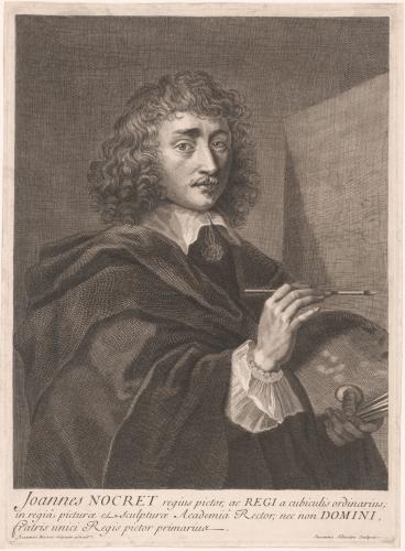 Portrait de Jean Nocret d'après lui-même